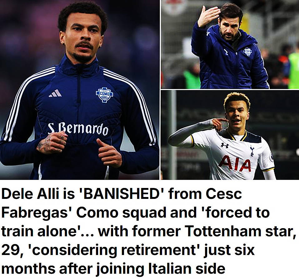 英媒:阿里不在科莫计划之内 29岁的他准备考虑退役了