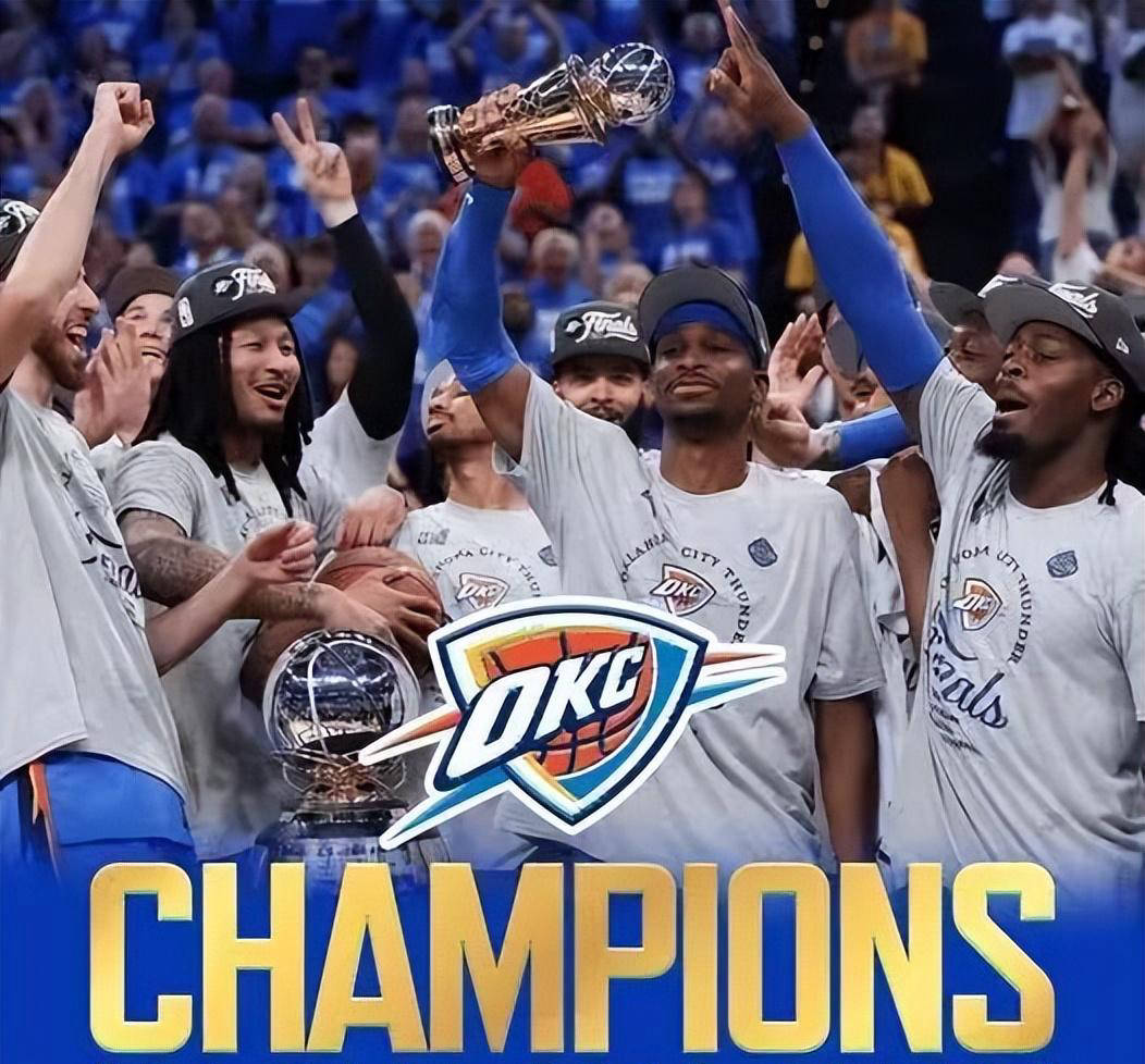 历经46年!俄克拉荷马城雷霆勇夺总冠军,SGA赛季表现堪比乔丹!